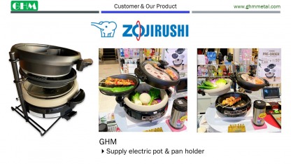 Supply electric pot & pan holder - รับผลิตชิ้นงานโลหะตามแบบ ฉะเชิงเทรา