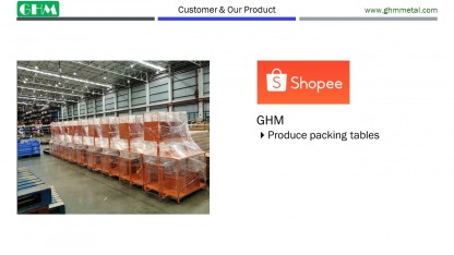 Produce packing tables - รับผลิตชิ้นงานโลหะตามแบบ ฉะเชิงเทรา