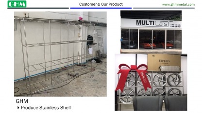 Produce Stainless Shelf  - รับผลิตชิ้นงานโลหะตามแบบ ฉะเชิงเทรา